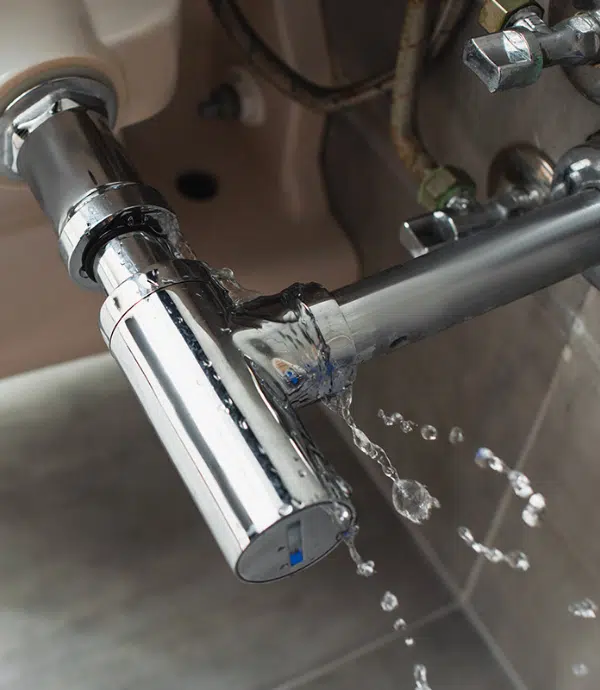 Fuite d’eau sur un tuyau sous évier – Détection et dépannage plomberie à Bordeaux